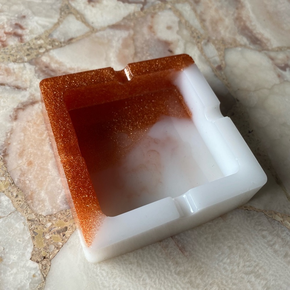 Copper ashtray
